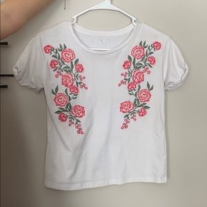 Soft Floral Kids top